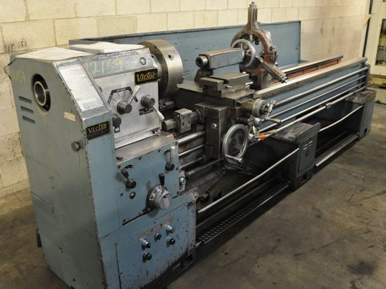 20" x 100" VICTOR ... LATHE 3-1/4" SPINDLE HOLE